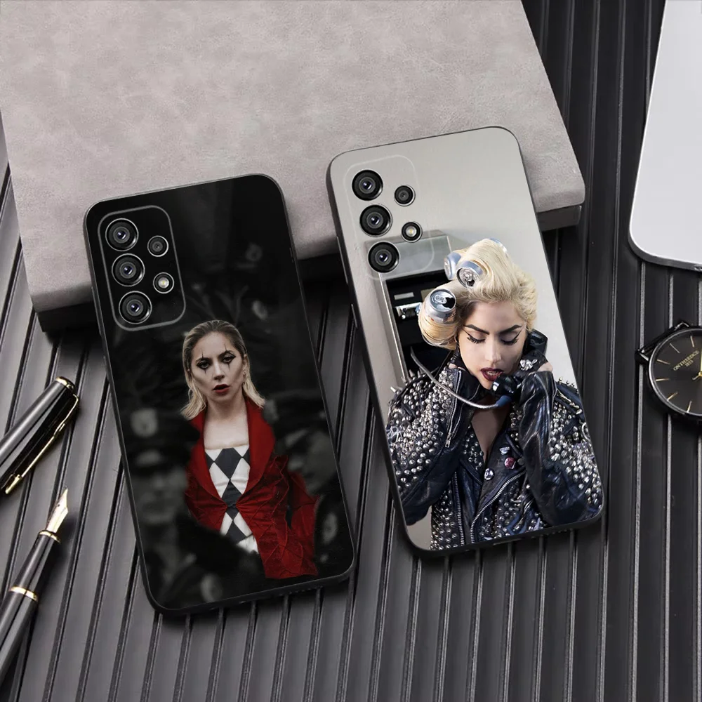 

Lady G-Gaga Phone Case For Samsung Galaxy A13,A21s,A22,A31,A32,A52,A53,A71,A80,A91 Soft Black Shell