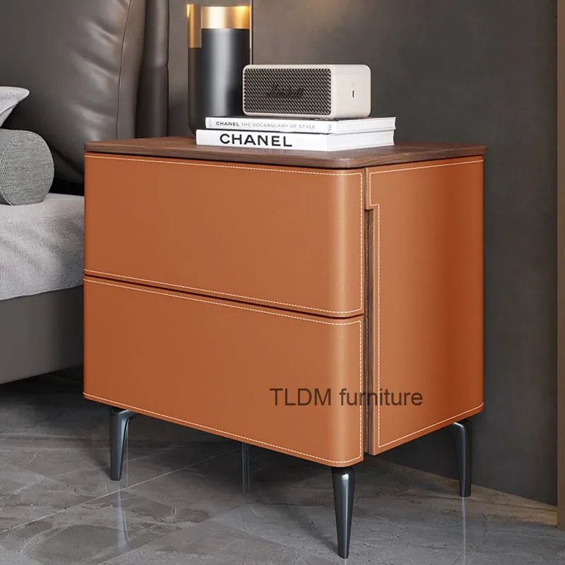 

Modern Mobile Nightstands Mini Dressers Storage Kawaii Hotel Kids Bedroom Narrow Bedside Table Tables De Nuit Bedroom Furniture