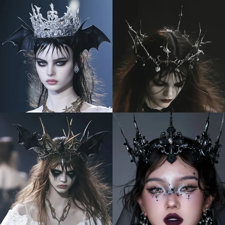 new-dark-bat-goth-headdress-creative-catwalk-party-halloween-bat-wing-headdress-lolita-accessories