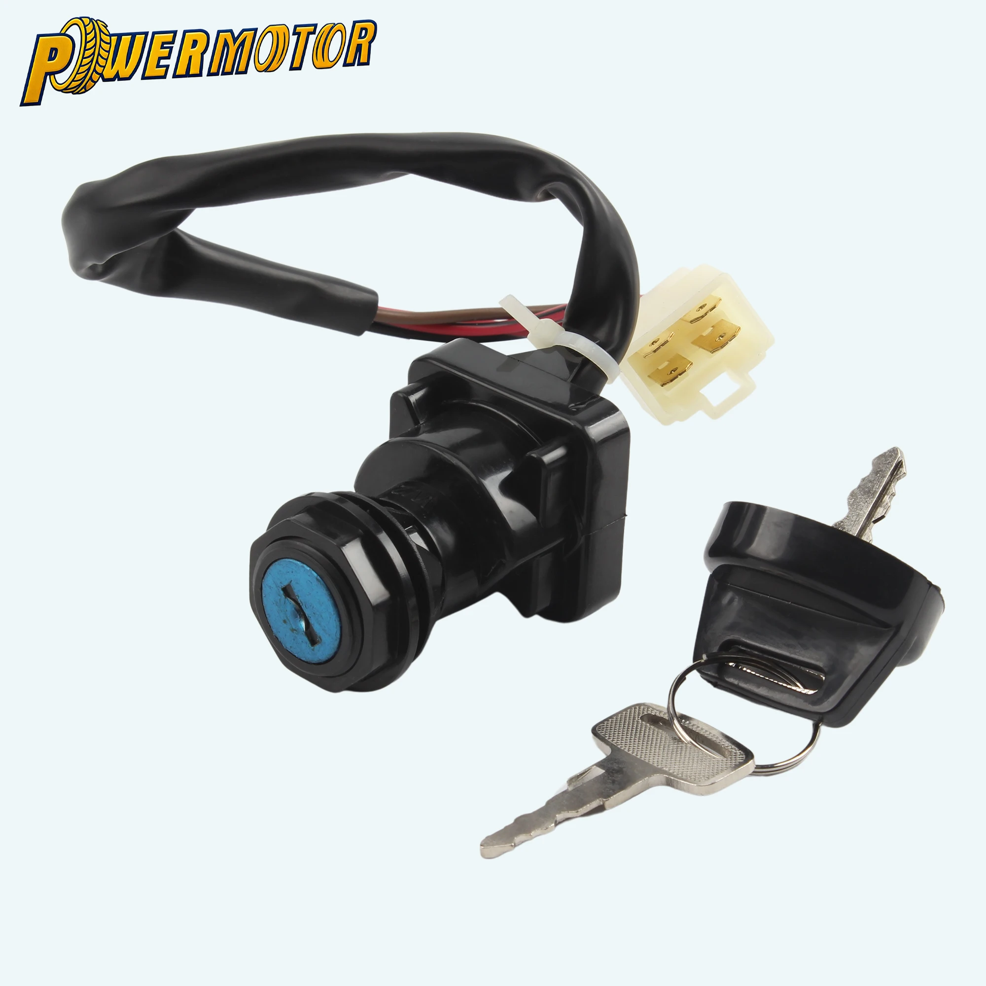 

6-PIN 4 POSITION ATV Ignition Key Switch For Polaris RZR Turbo 900 900S 1000S General 1000 2017-2021 4011142 Motorcycle Parts