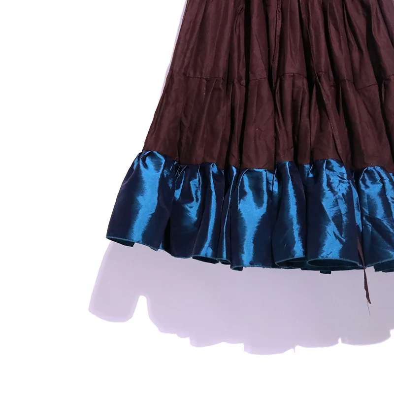 Gonne tribali di danza del ventre ATS Performance Cotone Flamenco Abbigliamento Lungo Full Circel Gypsy CWW20