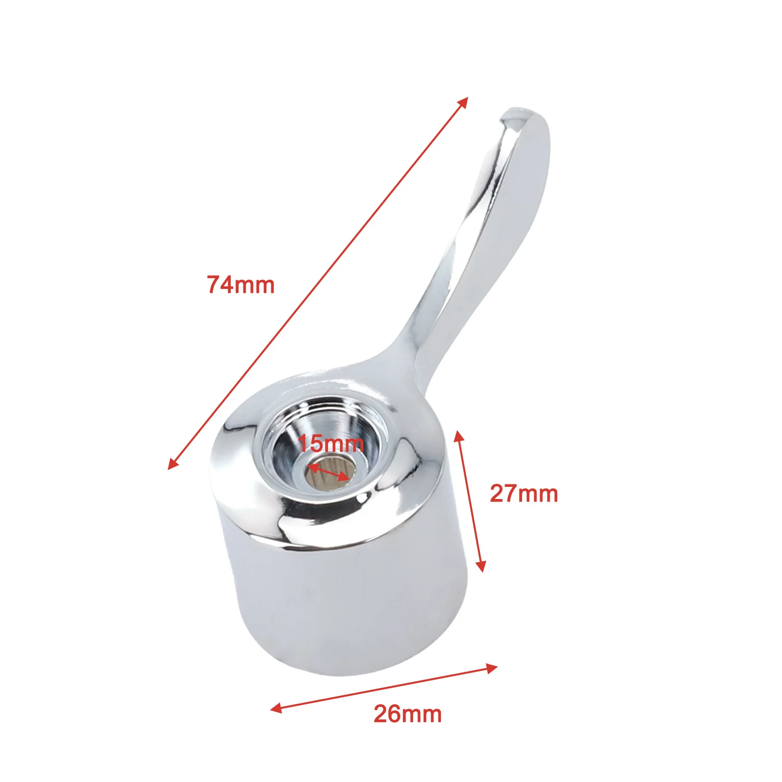Parts Suitable Supply Useful Brand New Basin Sink Tap Lever Head Home Tool 2 Tap Hole Accessory Bathroom Elements