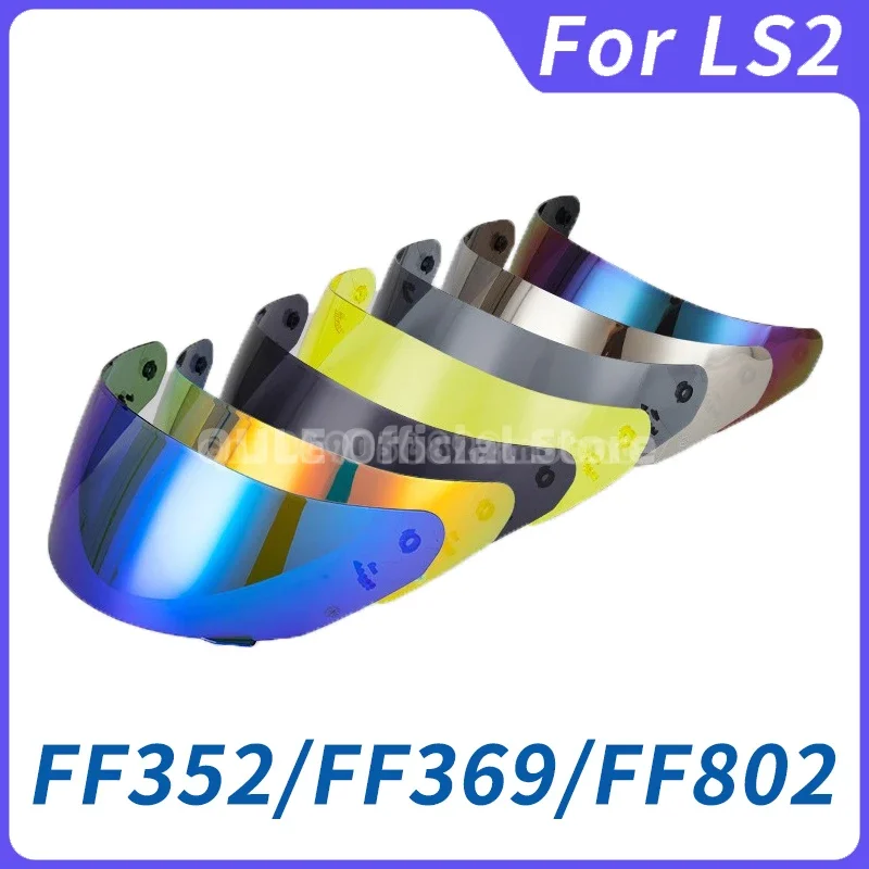 

Motorcycle Helmet Lens Full Face Motorcycle Helmet Visor UV-Proof for LS2 FF352 FF351 FF369 FF384 Goggles Full Face Helmet Lens