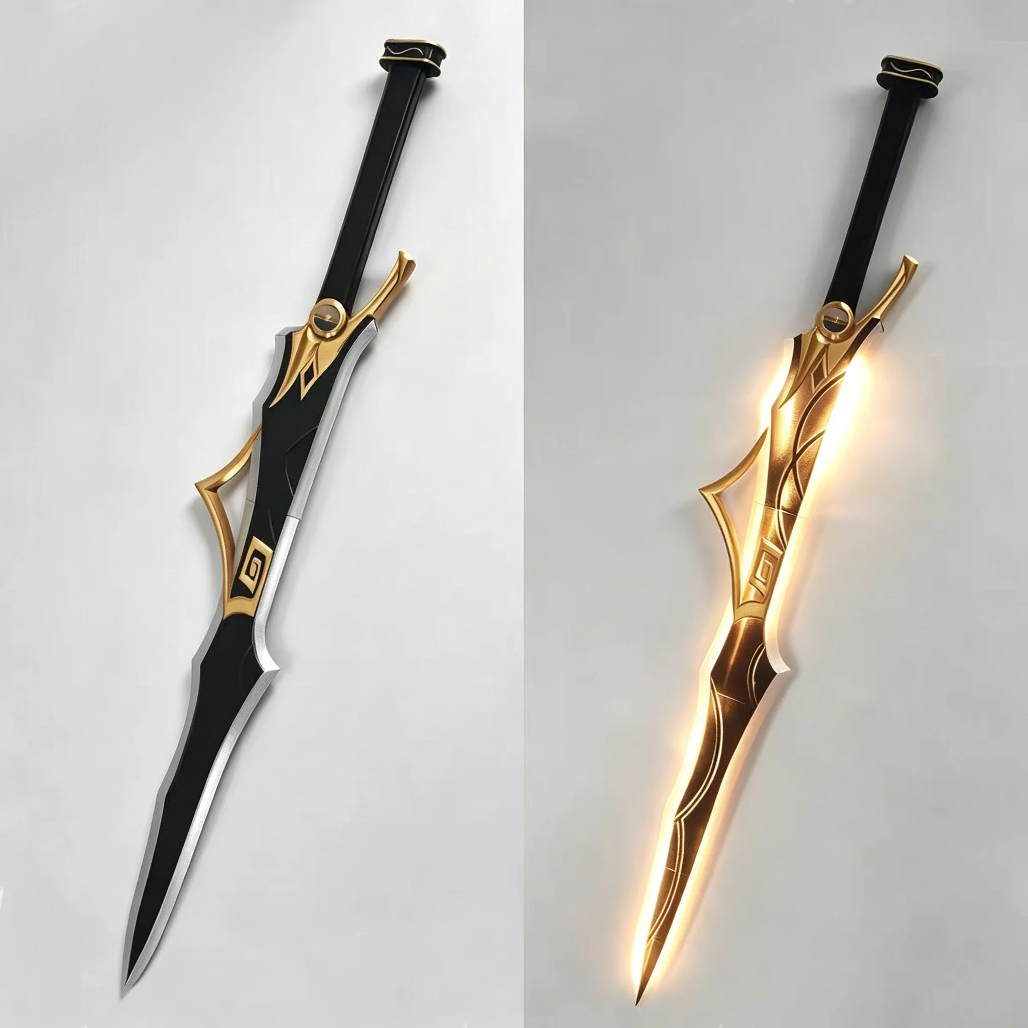 Leizi the Thunderbringer Cos Luminous Sword Weapons Game Arknights Cosplay Prop Halloween Christmas Party Costume Accessories