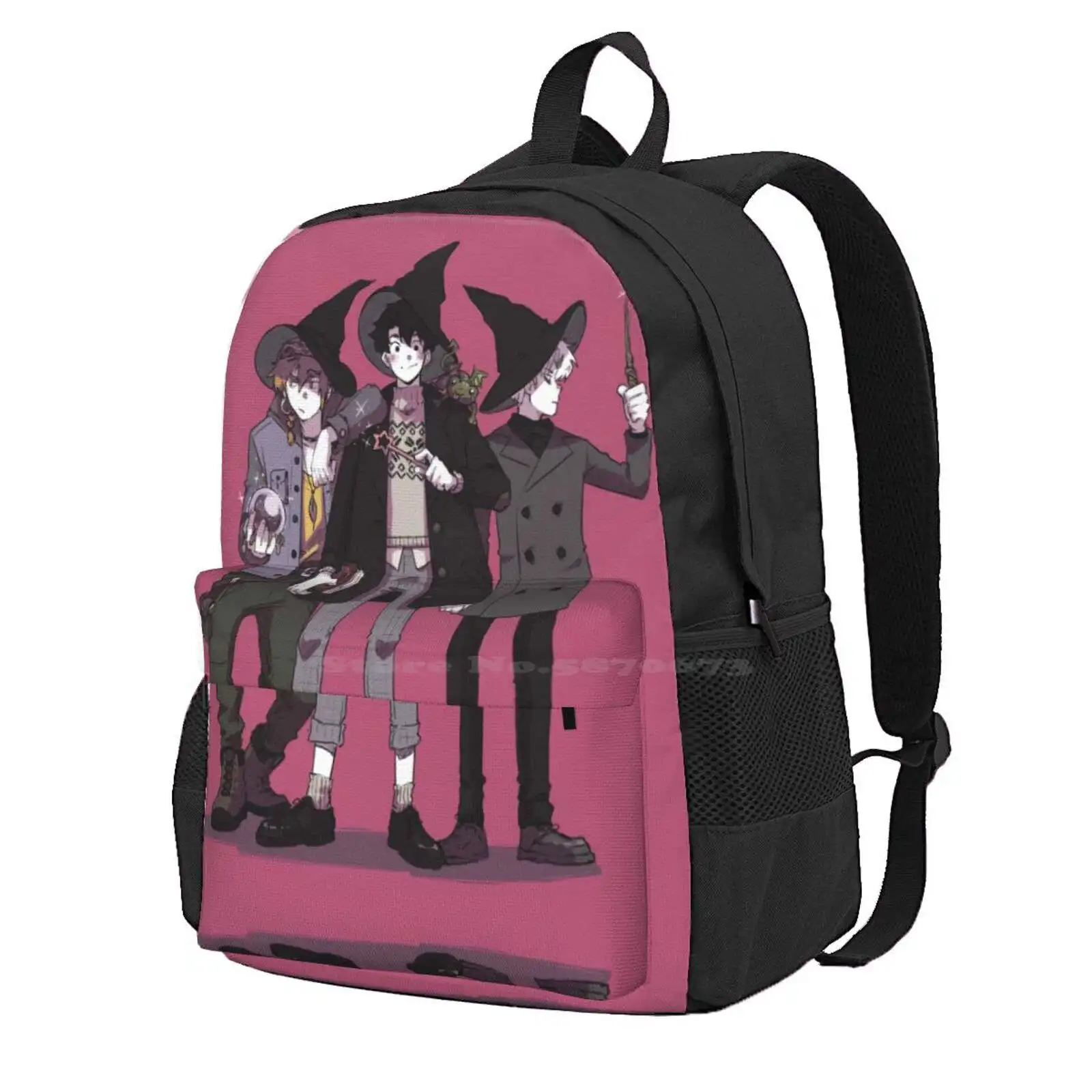 Witch Boys Hot Sale Schoolbag Backpack Fashion Bags Hooky Webtoon Comic Sleeve Line Naver Dorian Wytte Witches Warlock Boys