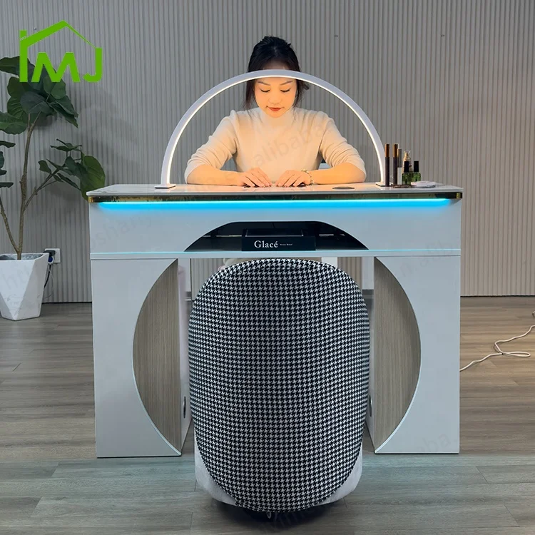 

Современная деревянная лампа для хранения маникюра в салоне красоты для стола для ногтей