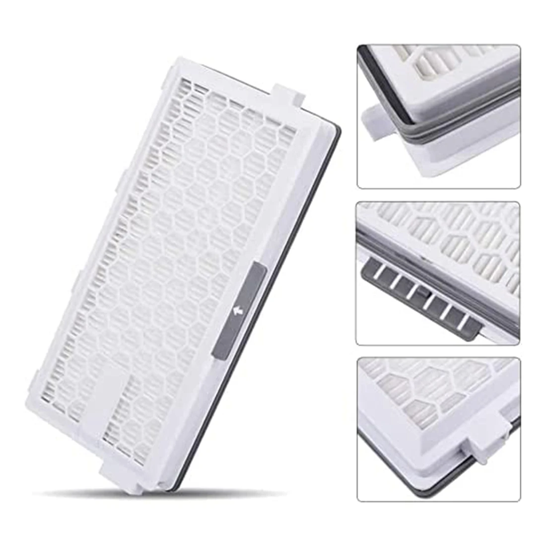 AC66 Комплект из 4 фильтров HEPA для Miele AirClean SF-HA 50 Фильтры Модели S4, S5, S6, S8, S8000, S6000, S5000, S4000, Complete C1 & C2 & C3