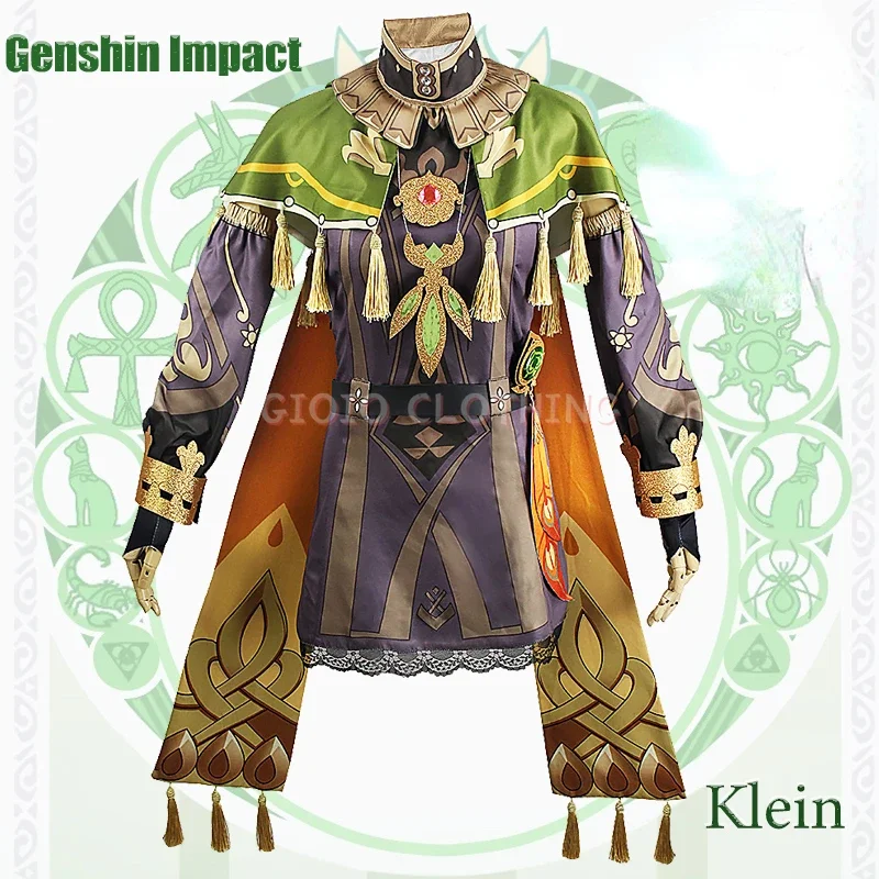 

Genshin Impact Collei Cosplay Costume Adult Carnival Uniform Wig Anime Halloween Party Masquerade Costumes Women Game