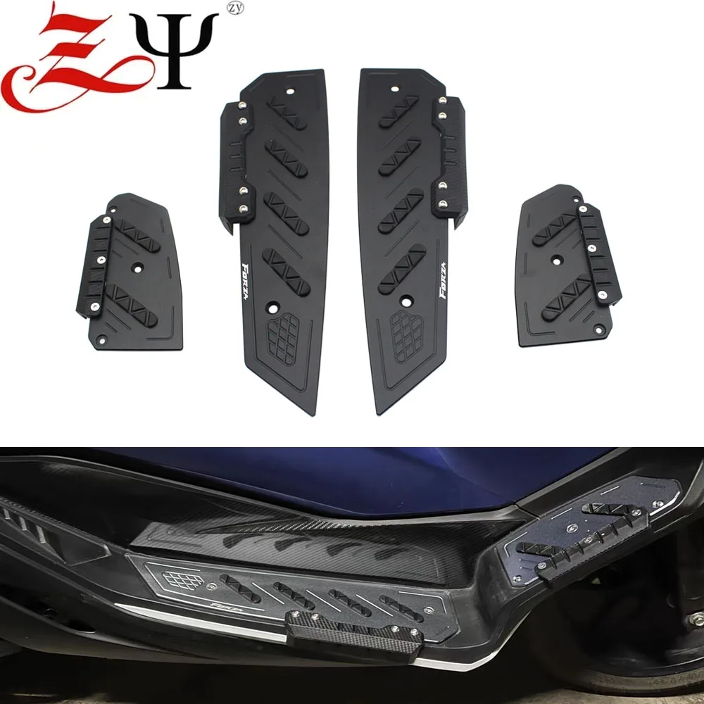 

For Honda Forza350 NSS 350 2018 2019 2020 2021 2022 2024 Footrest Footboard Step Footpad Pedal Plate Foot Pegs FORZA 350 NSS350