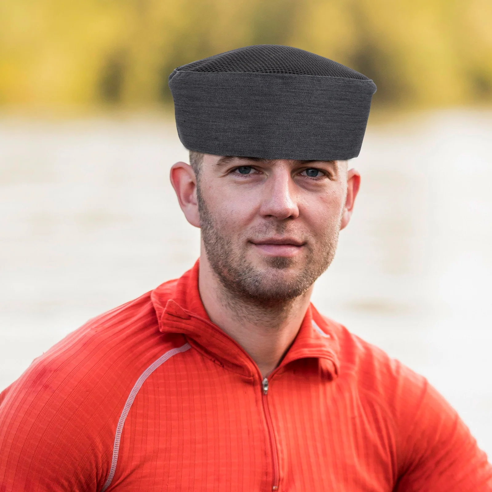 

Breathable Mesh Unisex Chef Hats Kitchen Cooking Caps Comfortable Adults Men Women Korean Style Hotel Work Hat