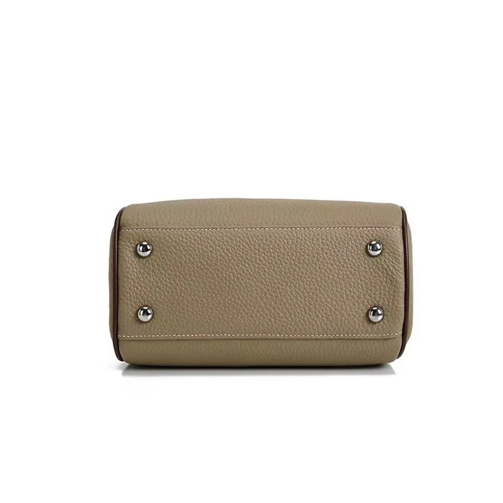 Cowhide Genuine Leather Messenger Bag for Women Retro Versatile Shoulder Handbag Female Phone Crossbody Bags for Ladies Purse
