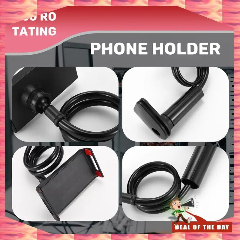 

24-часовая доставка, вращающийся на 360° гибкий держатель для мобильного телефона с длинными подлокотниками, настольная кровать, ленивый кронштейн, подставка для телефона для телефона и планшета