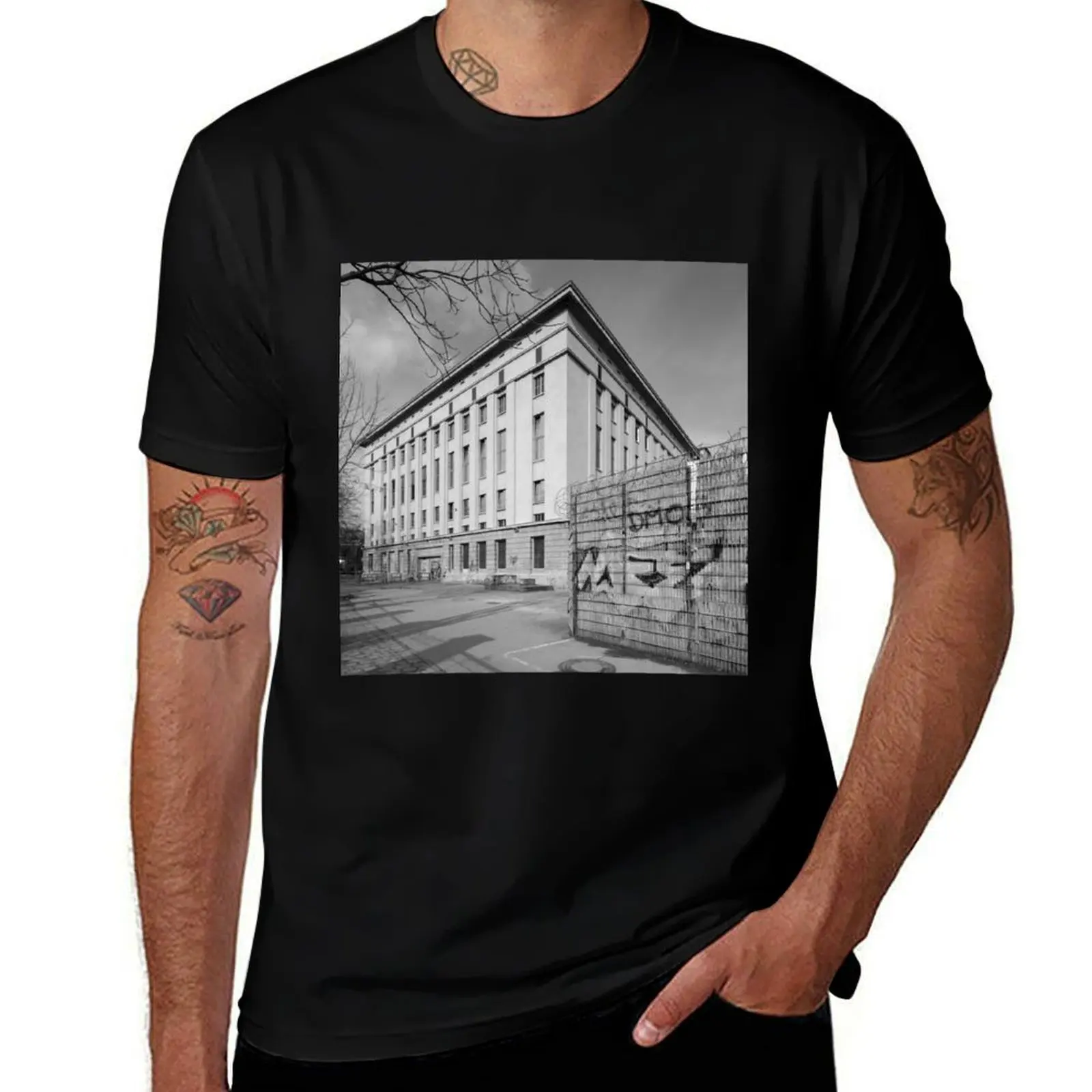 Berghain T-Shirt Utility Casual Work T-Shirt
