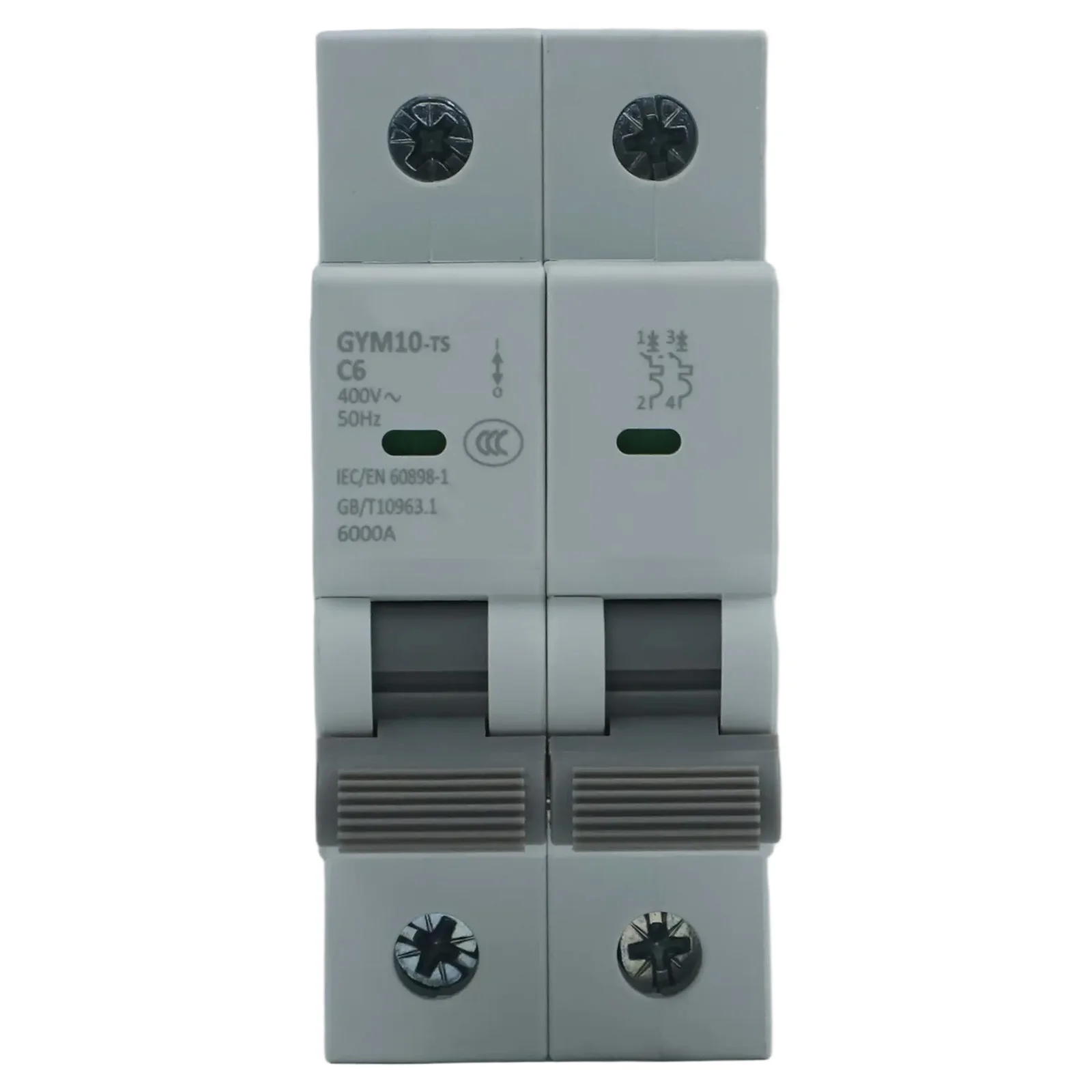 AC Miniature Circuit Breaker MCB 2Pole 610162025324 63A 6kA with Indicator Function for Efficient Circuit Protection