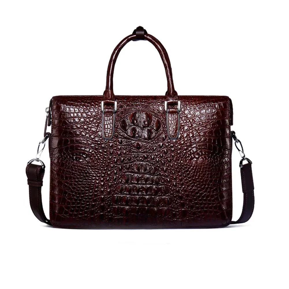 

yuanyu new Men handbags crocodile bag Big bag Large capacity Men single shoulder