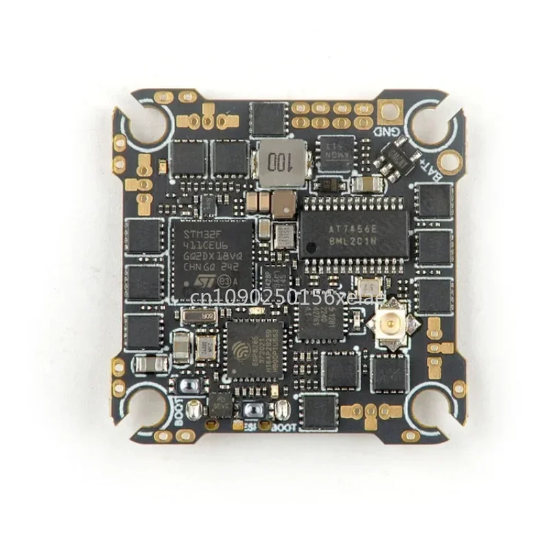 

Контроллер полета Happymodel CrazyF411 ELRS AIO 4in1 F411 Встроенный UART 2.4G ELRS RX 20A ESC 2-4S для FPV Toothpick S