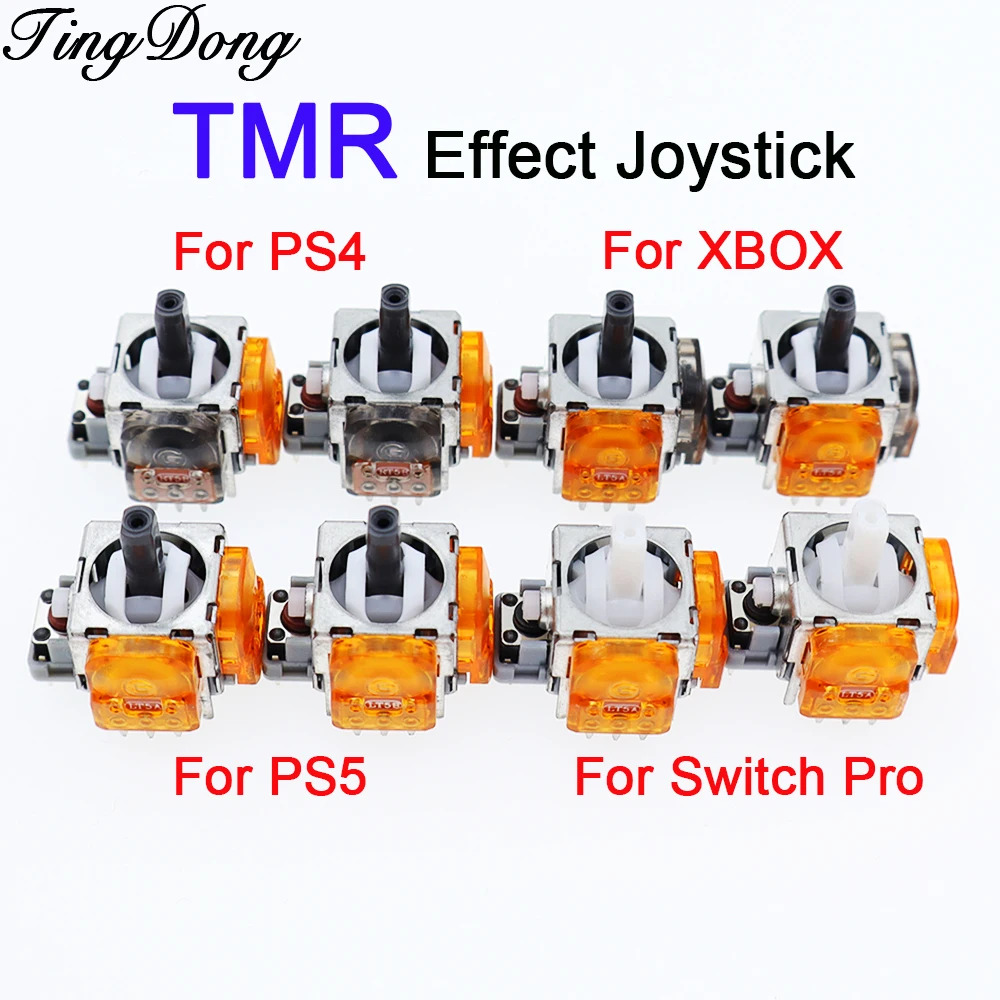

2-10Pcs 3D Analog Stick Replacement TMR Effect Joystick for PS5 PS4 Xbox Series S Switch Pro Controller Upgrade Game Accessories