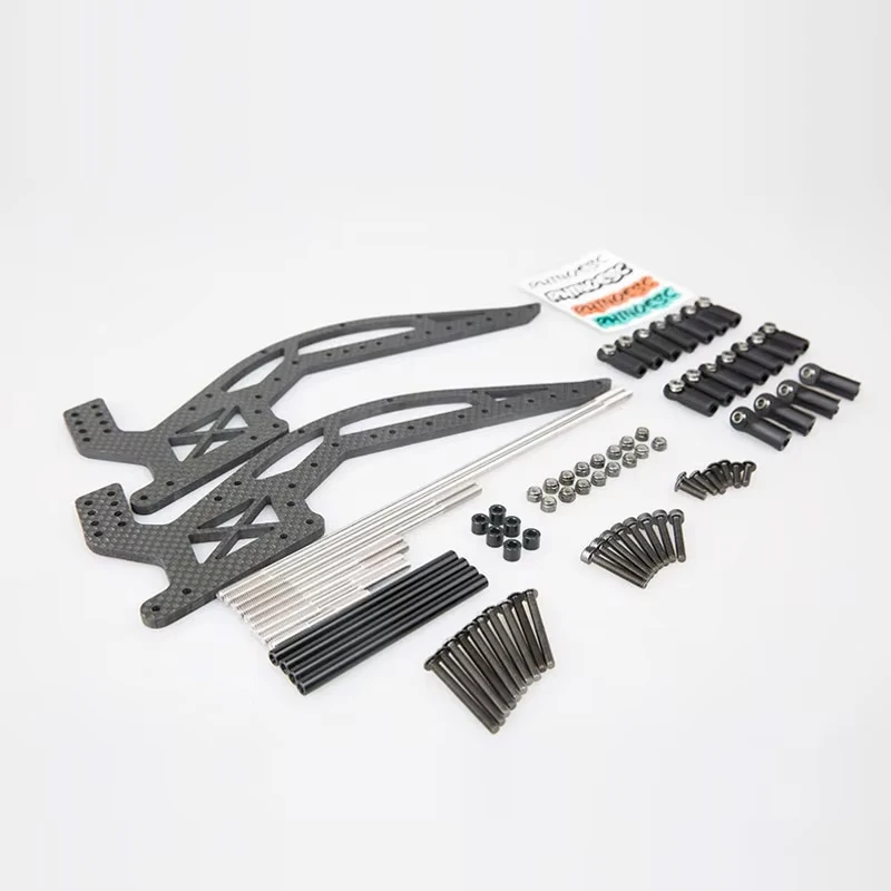 Rhino Chassis D3.5xM4 304 Stainless Steel Link for RC Car Toys - High-Quality Replacement Part