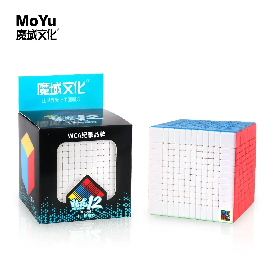 [Picube] MoYu MeiLong 12x12 Speed Cube Meilong 12x12x12 Puzzle Cubes Toys Professional Puzzle Toys for Children Gift Cube Toy