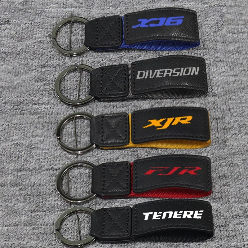 3D Key Holder Chain Collection Keychain For  XT660Z  XT1200Z/ZE Super Tenere XJ6 DIVERSION FJR1200 1300 XJR1200 1300