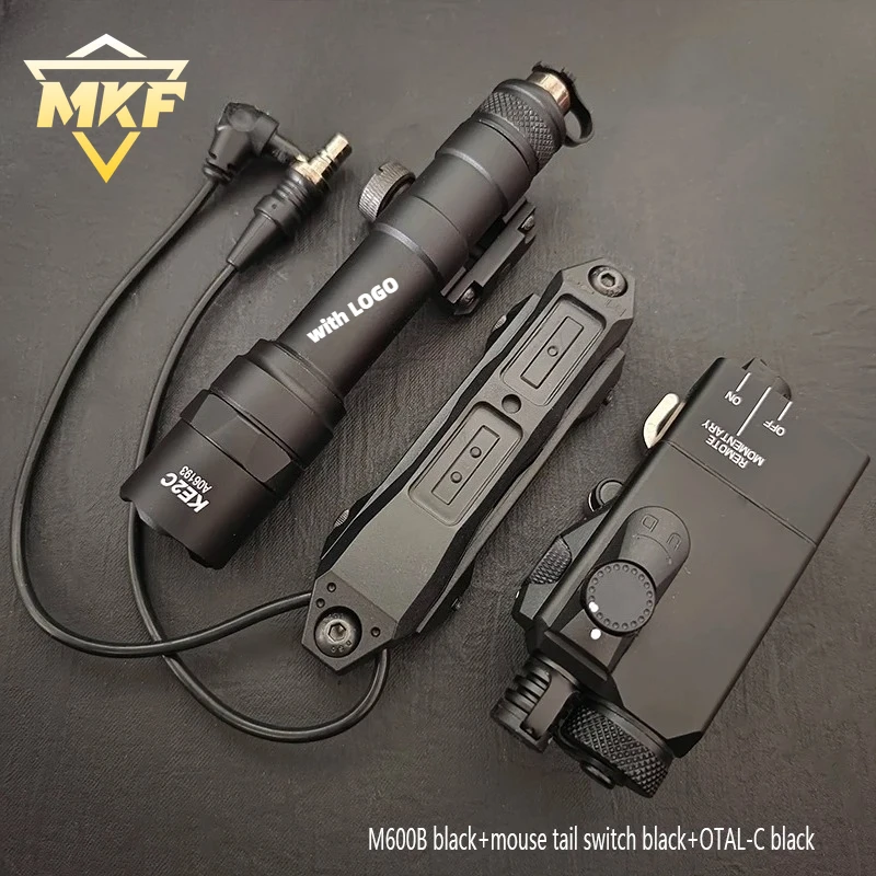 

Тактический комплект фонарей OTAL-C с зеленым лазером M300B M300C M600B M600C для охоты и разведки, с двойным дистанционным выключателем и креплением на 20-мм планку