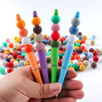 60顆9/12/15毫米圓形矽膠珠,散珠,用於珠寶製作、DIY串珠筆、手鍊、項鍊等配件 8 最佳銷售 脈輪珠 - №7