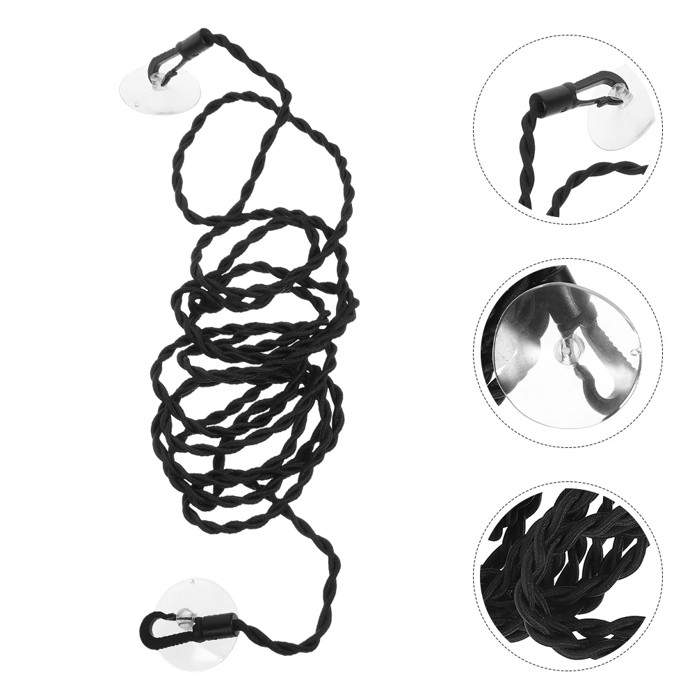 

2pcs Flexible Clothesline Heavy Duty Outdoor Drying Rope Sturdy Laundry Line For Camping Picnic Travel Lightweight Portable