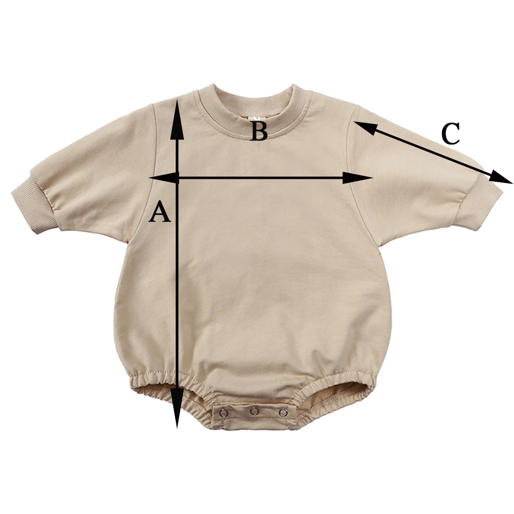 Neugeborenen-Strampler aus Reiner Baumwolle, Frühling Langarm-Pullover Kleidung, Niedlicher Bodysuit für Kleinkinder Jungen und Mädchen – Detail 1