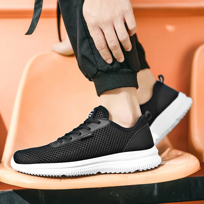 Mesh Herenschoenen Vrijetijdsschoenen Heren Sneakers Ademend Lichtgewicht Schoeisel Zomersportschoenen Zapatillas Hombre