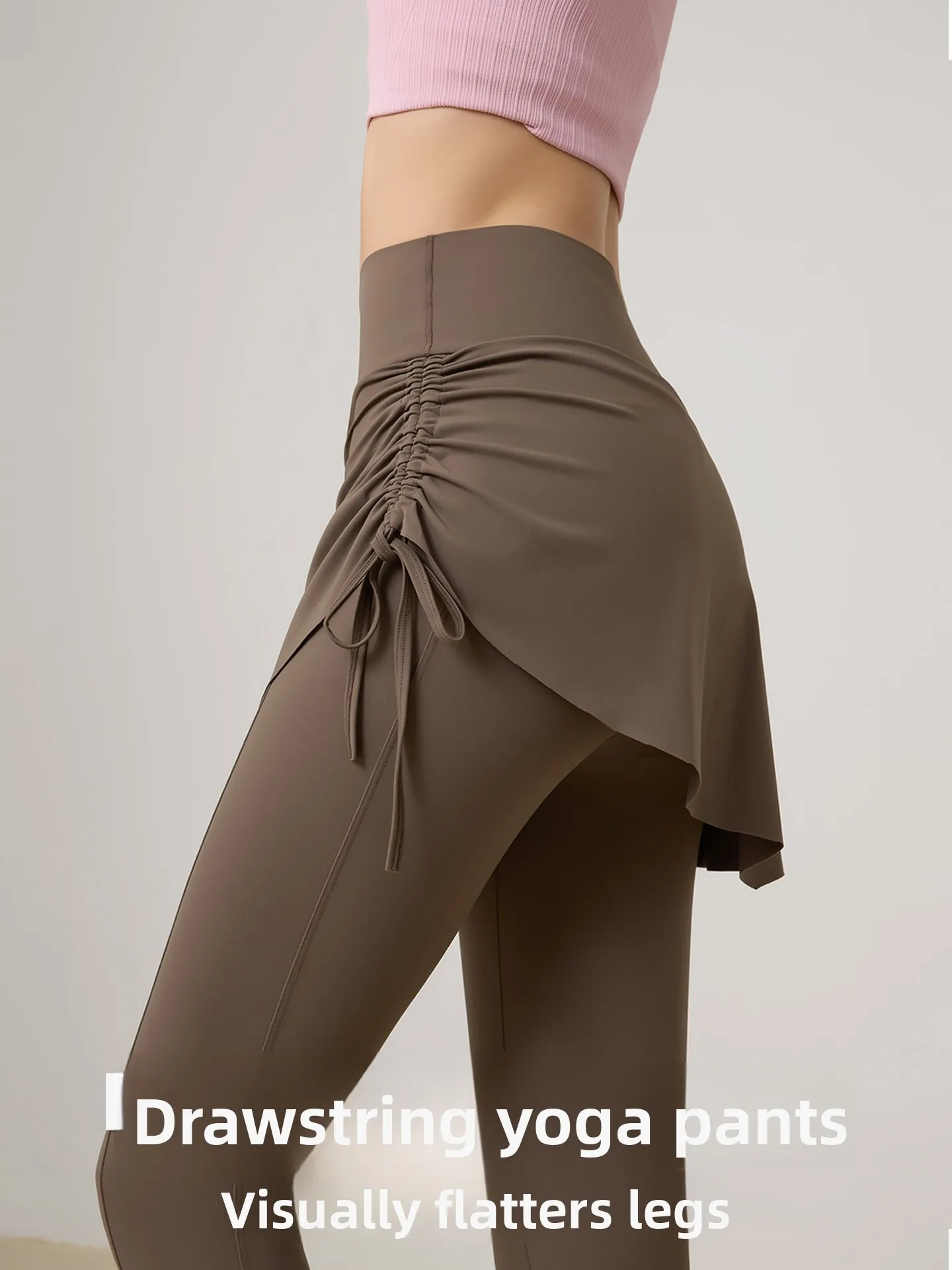 

Женские спортивные брюки для йоги с высокой талией, облегающие, с эффектом подтяжки живота и ягодиц