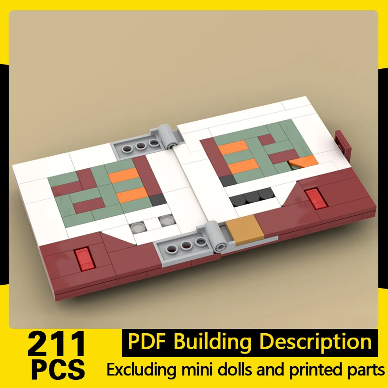 Popular Game Model MOC Building Bricks Large Handheld Console Modular Technology Gifts Holiday Assemble Toys Suit Display