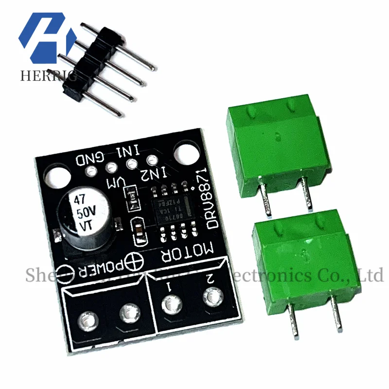 

Motor Driver DRV8871 3.6A DC Motor Driver H-Bridge PWM Drive Module