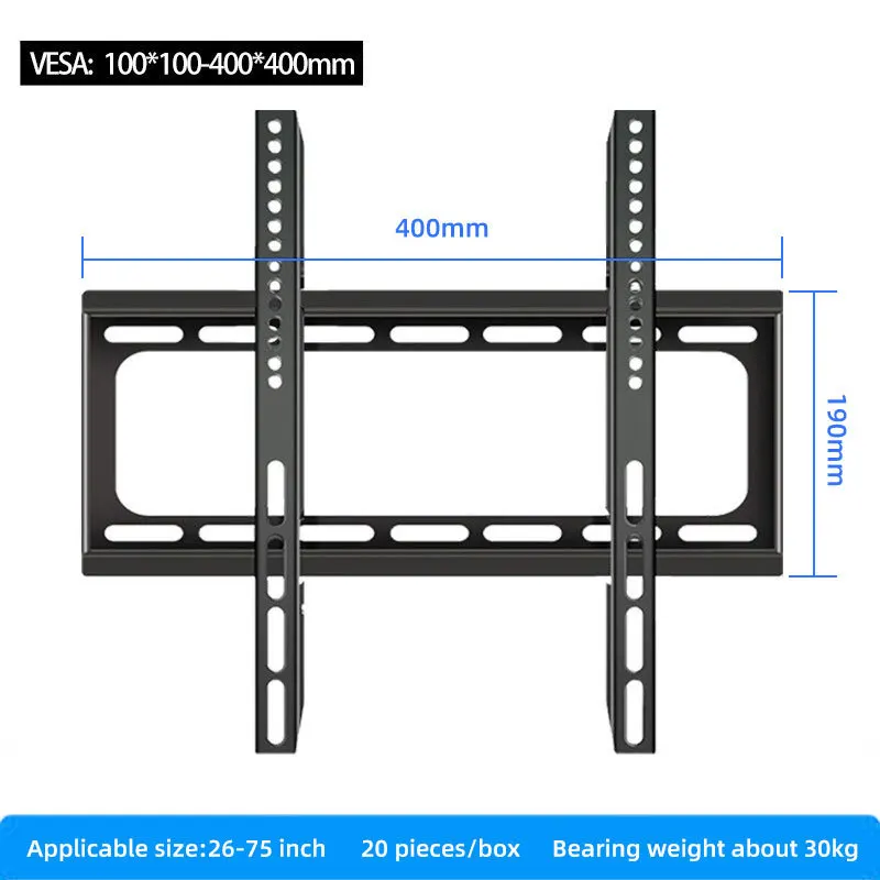 Tv Wall Mount Bracket Cross Border Ergonomic Gas Spring Height Adjustable Full Motion