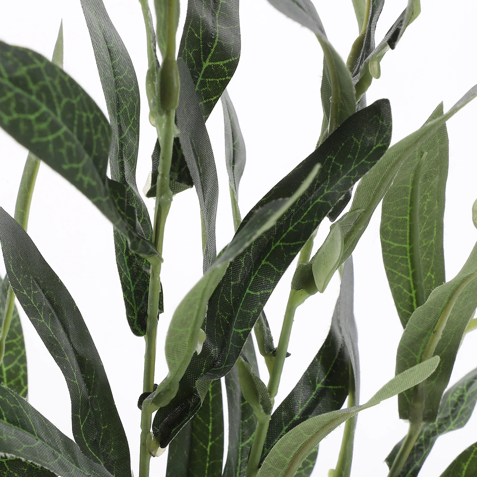 

Artificial Olive Forks Plastic Leaf Flowers Arrangement Photography Props Fake Plant Decoration Indoor Outdoor