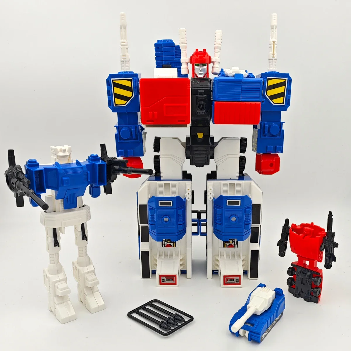 Transformatie Metrotitan G1 3 Verandering Basis Metroplex Jagers Blue Ko Kt Ver Actie Figuur