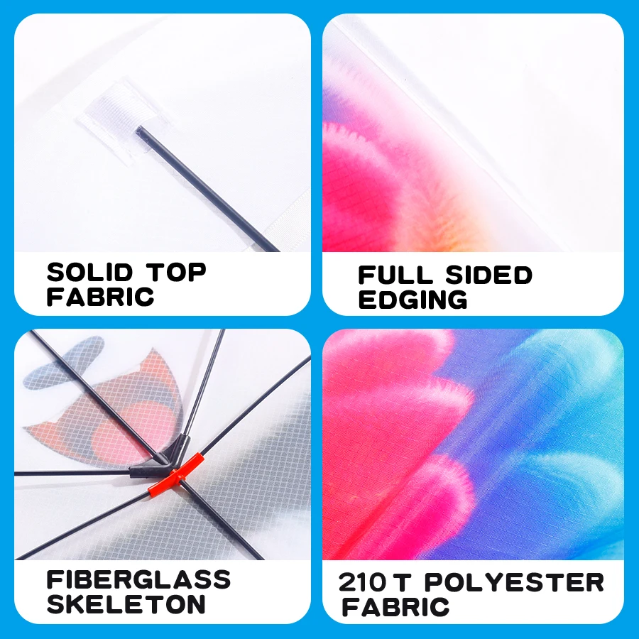 Sunshine Rainbow Panda, spécialement conçu pour les débutants en utilisant des matériaux ultra-légers. Le compagnon parfait pour l'avv extérieur