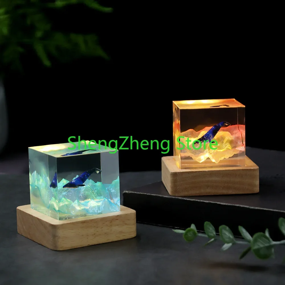

1Pcs Classic of Mountains and Seas, Ancient Mythology, Creativity, Modern Abstraction, Transparent Resin Crafts, Home Decoration