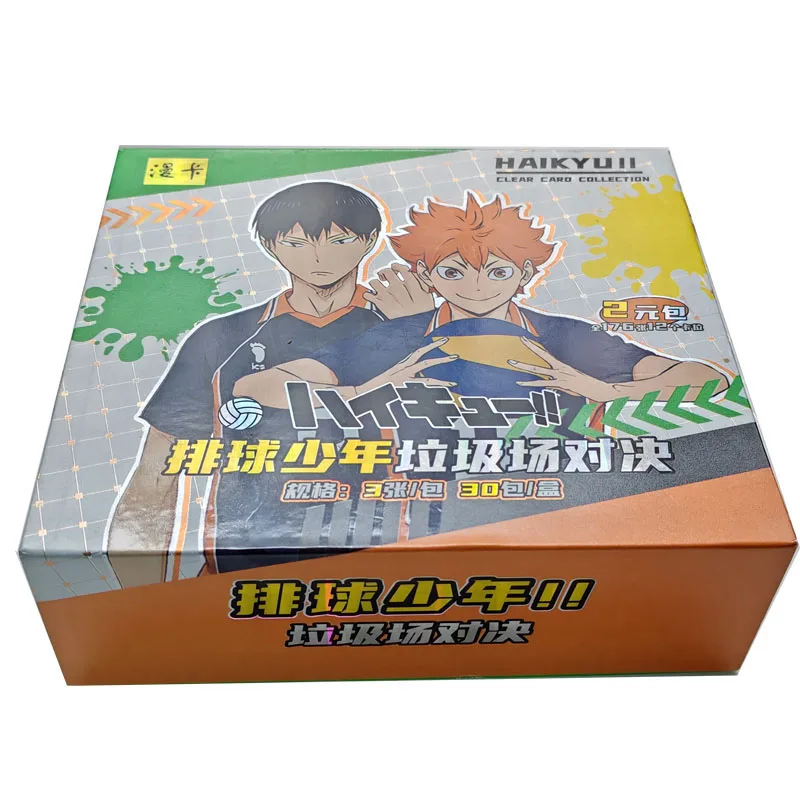 NEW Haikyuu CardsThe Junkyard Showdown Is Coming Hotly with A Passionate Opening Classic Collectible Card Anime Character