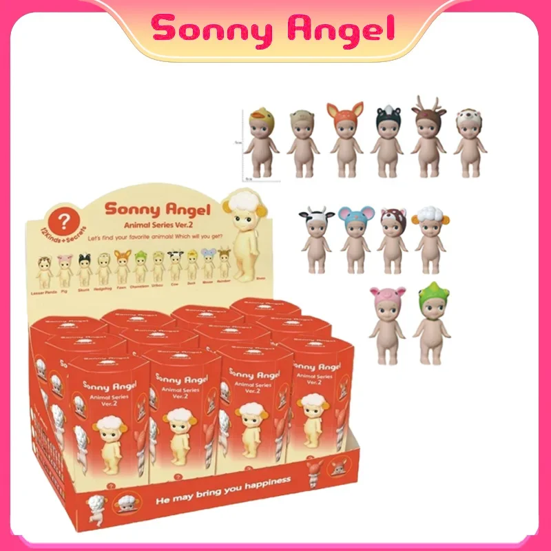 

Blind Box Sonny Angel Hippers Mystery Standing Down Angel Series Anime Figures Toys Cute Cartoon Surprise Christmas Gifts