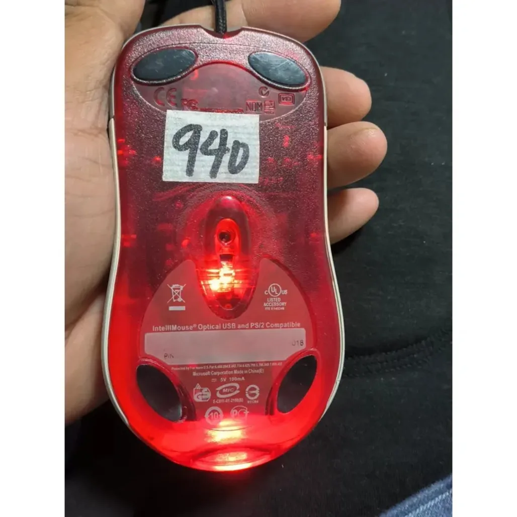 For Microsoft RedShark IO1.1 Ergonomic Wired Gaming Mouse Stable Sensor Precise Positioning Home Office Esports Use