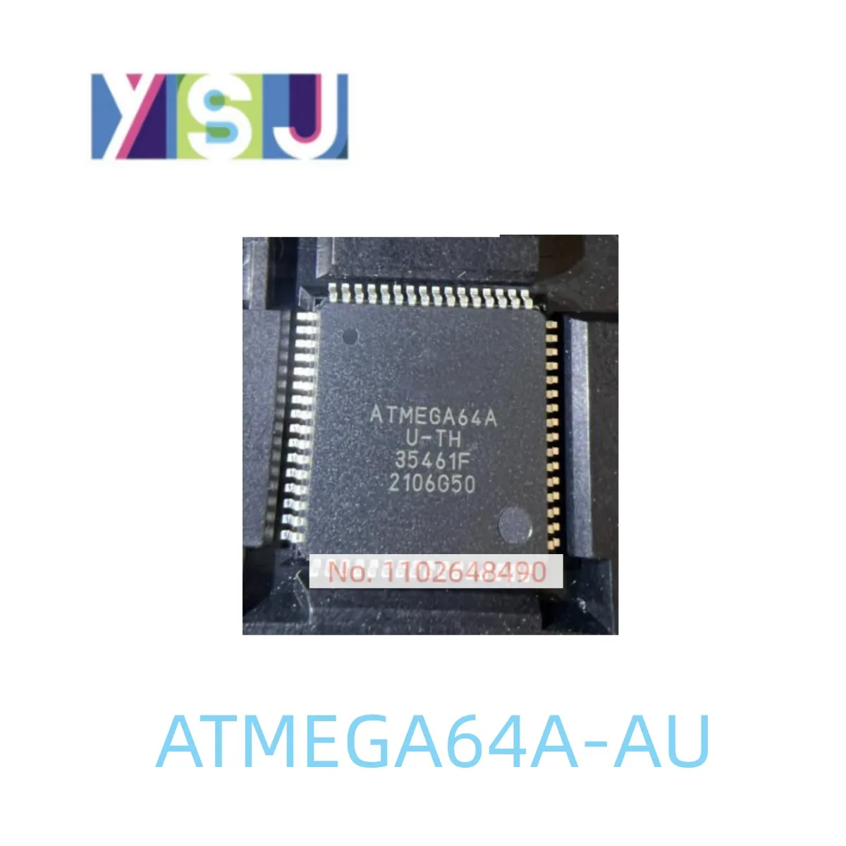 ATMEGA64A-AU IC Brand New Microcontroller EncapsulationQFP64