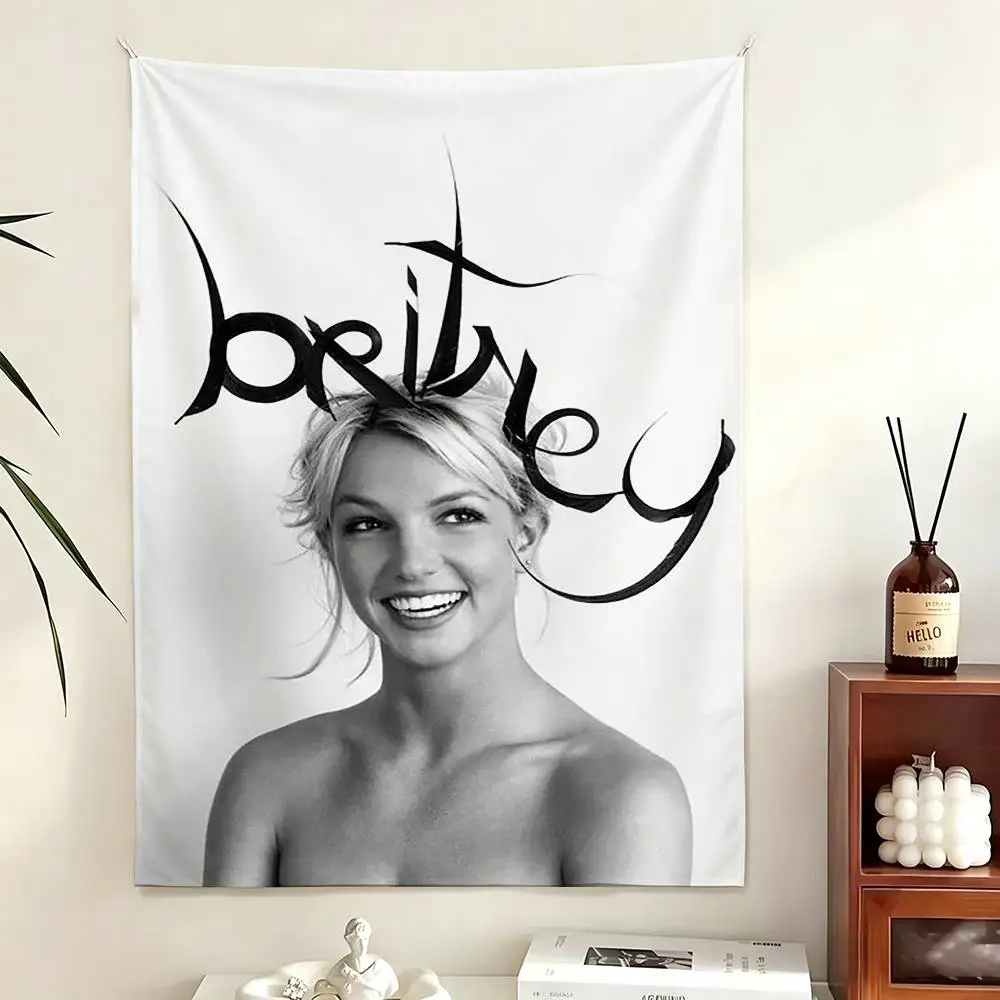 B-Britney S-Spears Funny Flags for Bedrooms Home Decor Items Outdoor Decors Garage Decoration Flaga
