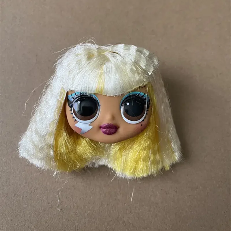 1/7 Big Sister Omg Doll's Head Part Accessories for Children Doll Toys