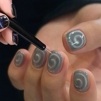 3D New Lollipop Vortex Cat Eye Nail Magnetic Pen Suck Rainbow Halo Vortex Nail Art Magnet Pen for CatEye MagneticGel Nail Polish