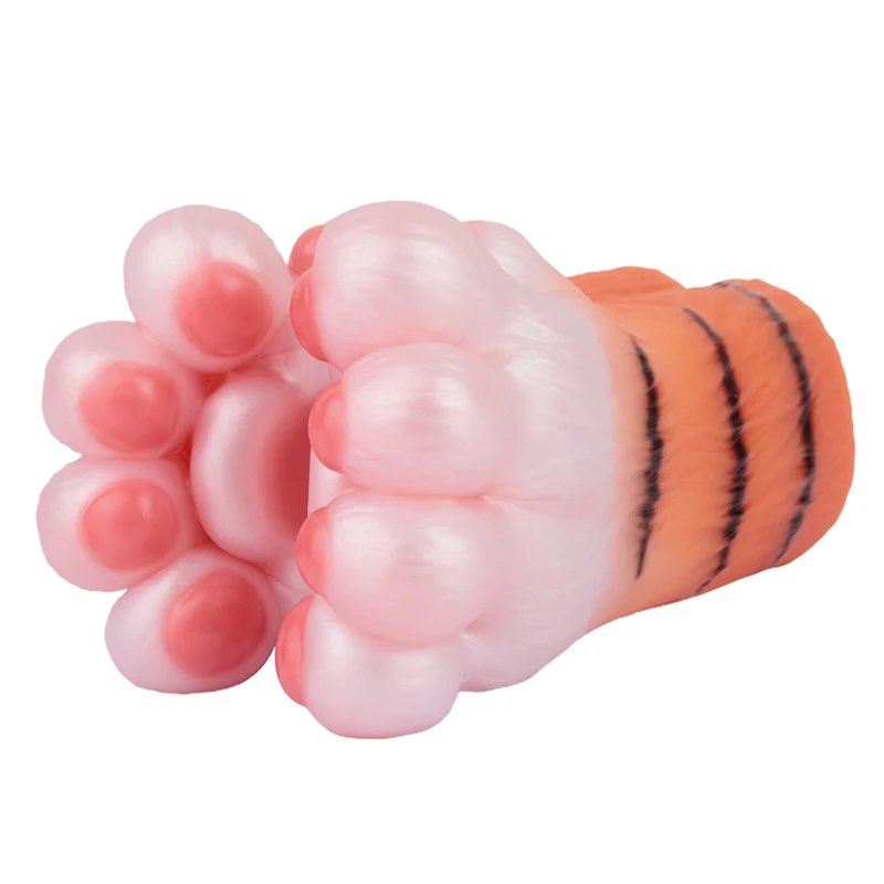 MIIVM Men Masturbators Silicone Jet Cup Surreal Animal Tiger's claw Sexy Vagina Soft Touch Insertable Masturbation Cups