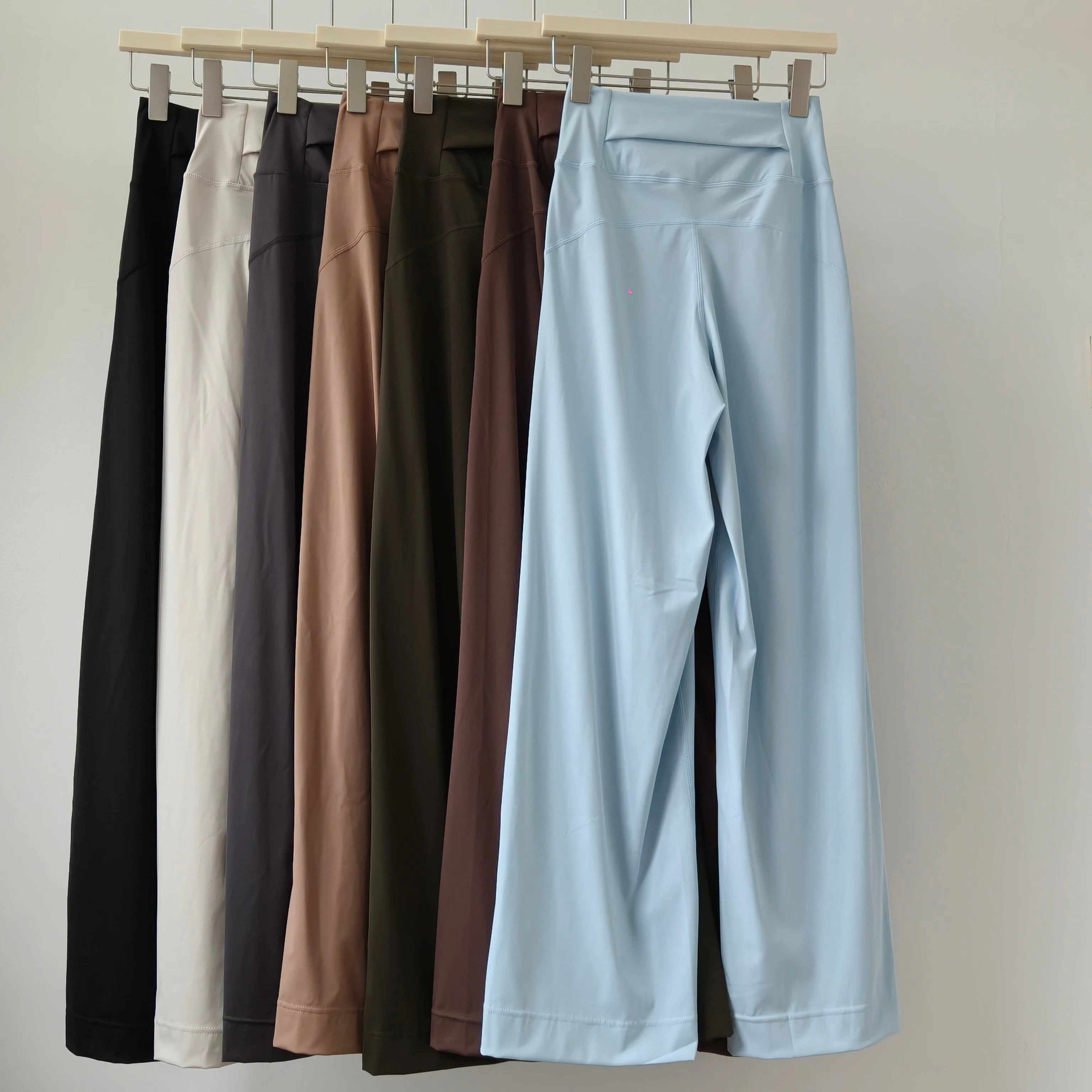 Yoga Wear Trousers Loose Straight-leg Sports Pants Slimming High-waisted Running Training Breathable Fitness Casual Leggings