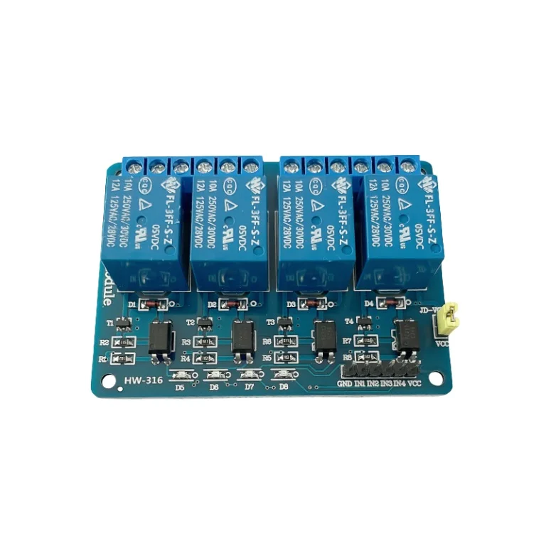 4 Channel Relay Board AVR 51 PIC 5V 12V 4-Channel Relay Module with Optocoupler Relay 4 Way Relay Module for Arduino