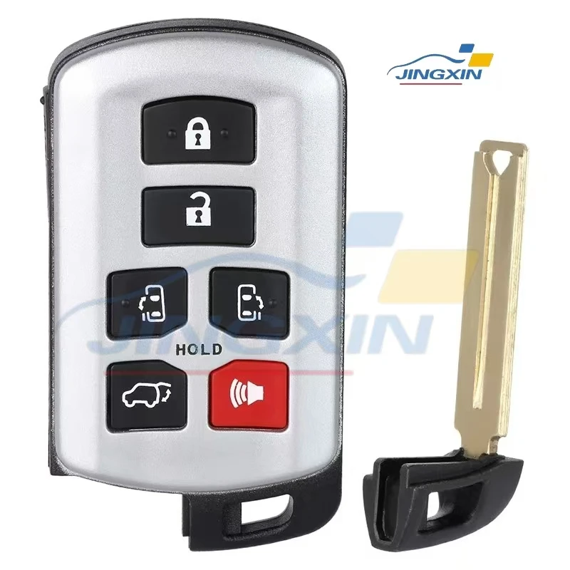 JINGXIN Car Remote Control Key For Toyota Sienna 2011-2020 ID74 Chip 314.35FSK 271451-5691 HYQ14ADR Promixity Smart Card