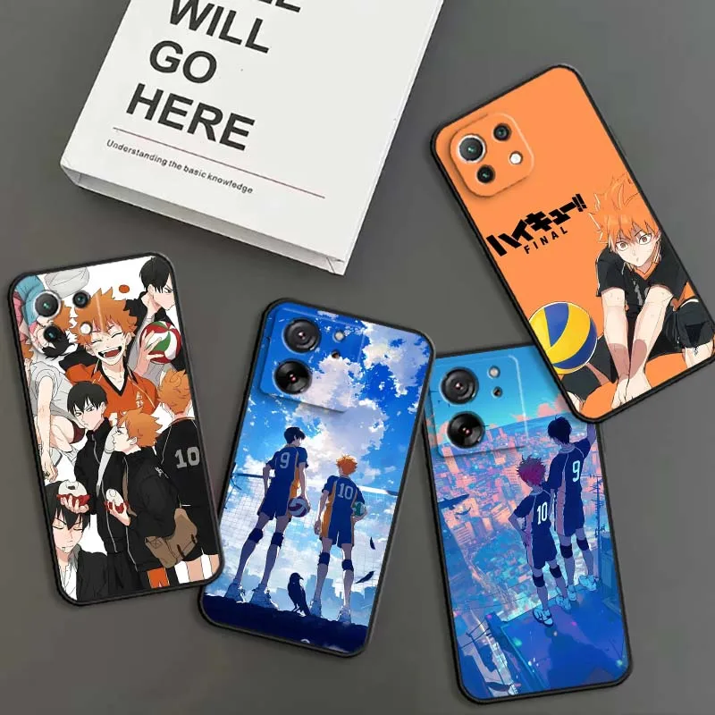 

Cool Haikyu Anime For Xiaomi Mi 15 14 13 13T 12 12T 12S 11 11i 11T Pro Ultra Lite 5G Black Soft Cover