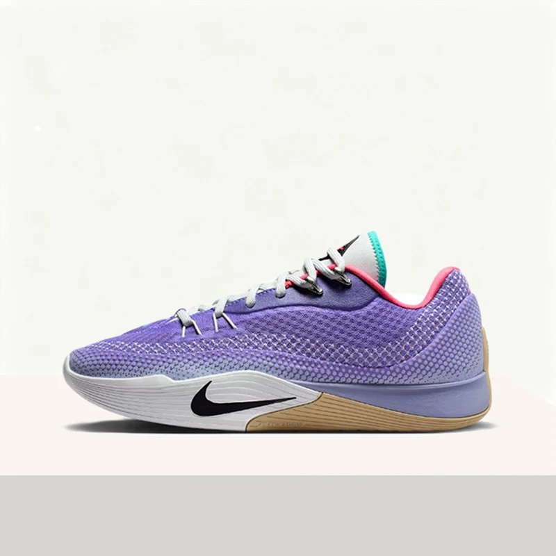 

NIKE S.T. Мужские баскетбольные кроссовки FLARE: легкие, дышащие, износостойкие, многофункциональные, низкие, фиолетовые HF0232-500